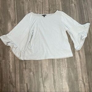 2/$30 Banana Republic Pullover Bell Sleeve Ruffle Sweater